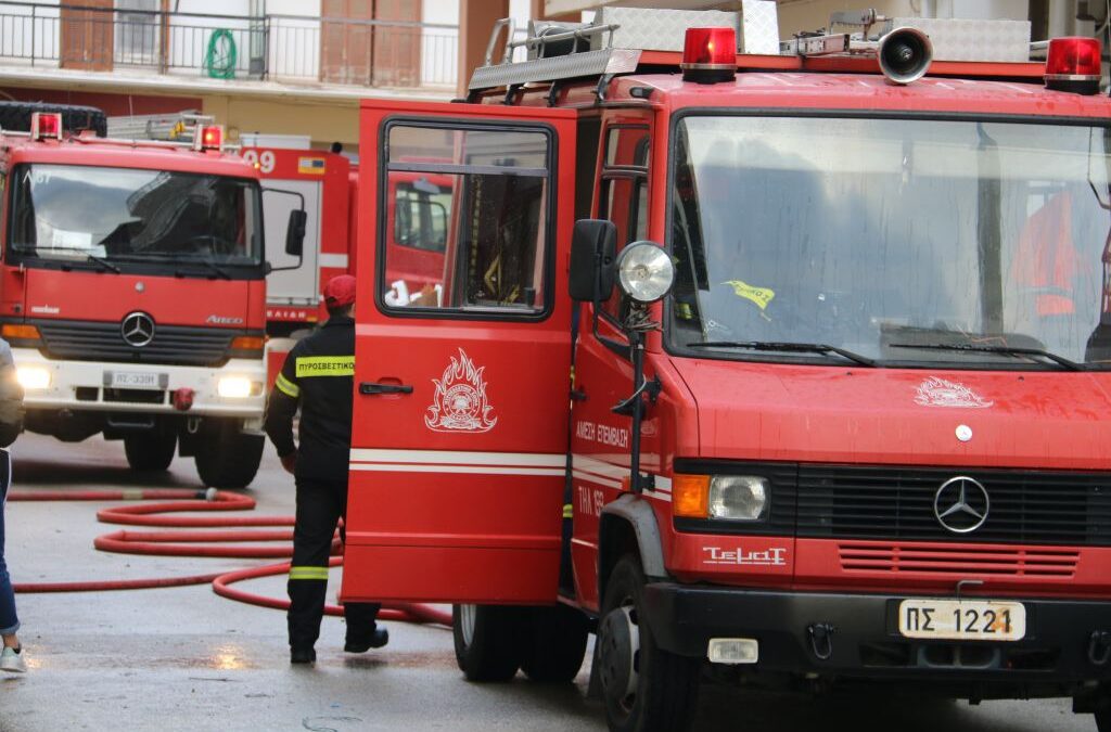 Συμβαίνει τώρα: Φωτιά σε μηχάνημα ζωοτροφών στην Πεδινή Ιωαννίνων