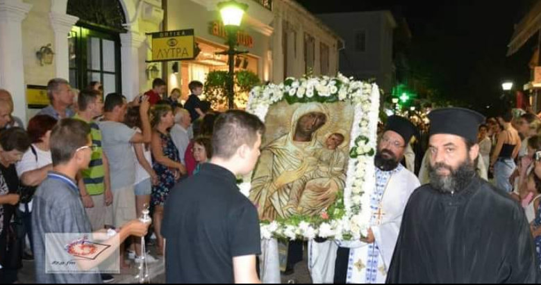 Λιτάνευση της Ιερής Εικόνας της Παναγίας, αύριο στους κεντρικούς δρόμους της Πρέβεζας