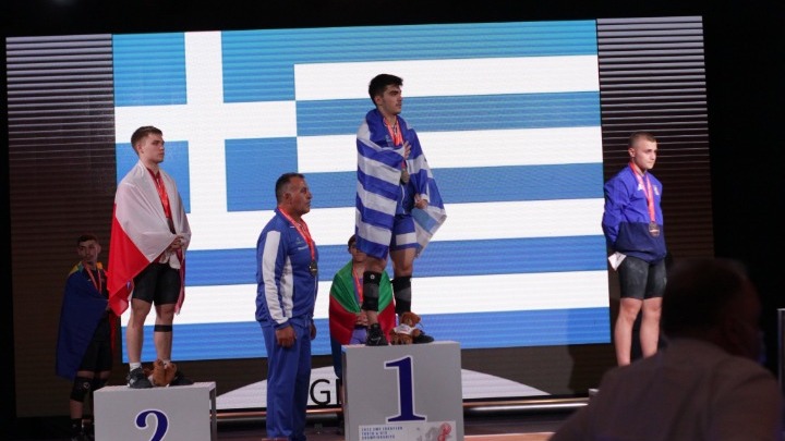Στην Ελλάδα αφιέρωσε ο Κωνσταντίνος Λαμπρίδης, το χρυσό μετάλλιο στο Ευρωπαϊκό Πρωτάθλημα άρσης βαρών