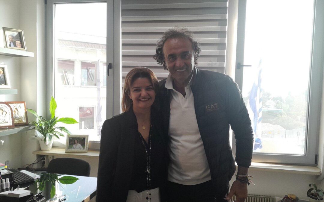 Με την Υφυπουργό Μαρία Κεφάλα,  συναντήθηκε ο υποψήφιος περιφερειακός σύμβουλος Σάκης Τζαλαλής