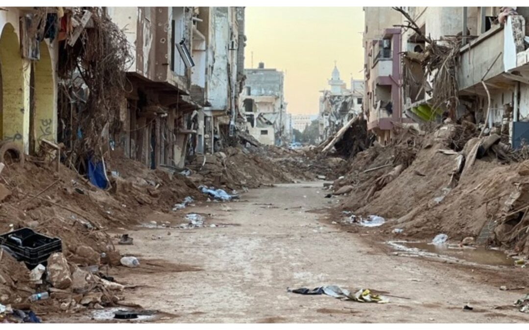 Αναβάλλεται διάσκεψη για την ανοικοδόμηση της πόλης Ντέρνα στη Λιβύη