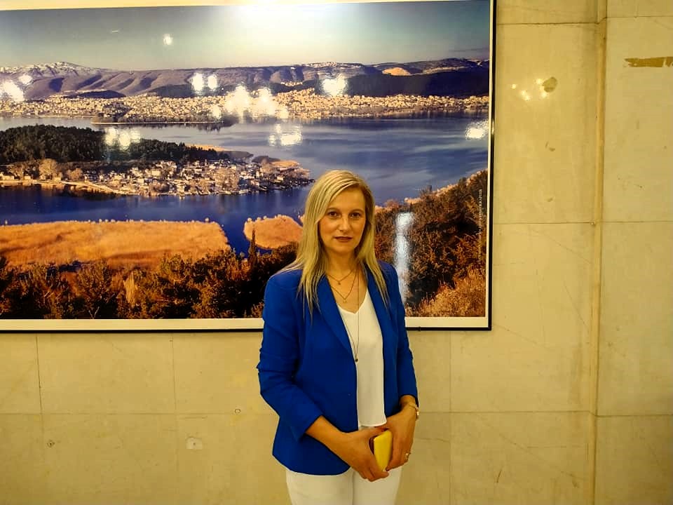 Η Αγνή Νάκου, η πρώτη αναπληρώτρια Περιφερειάρχης Ηπείρου