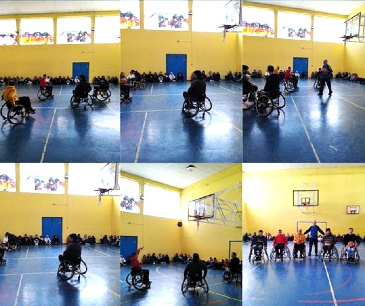 Το 10 Γυμνάσιο Ιωαννίνων γνώρισε το άθλημα του μπάσκετ με αμαξίδιο