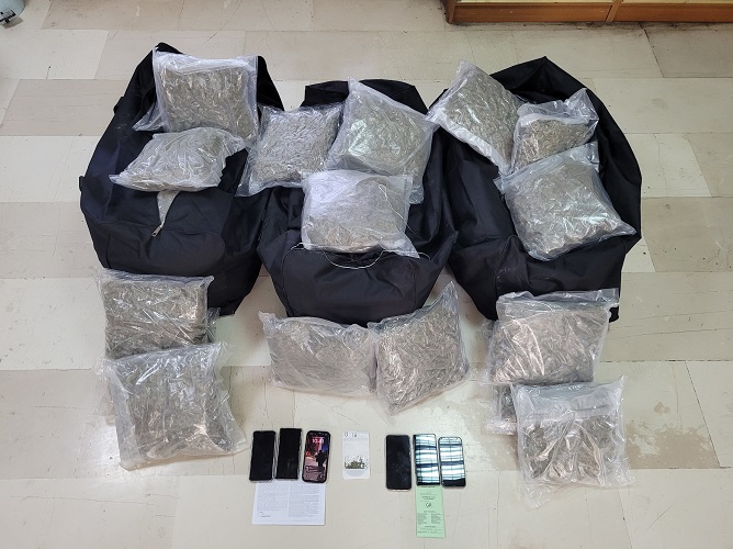 81,5 κιλά ακατέργαστης κάνναβης κατάσχεσε το Τμήμα Δίωξης Ναρκωτικών της Υποδιεύθυνσης Ασφάλειας Ιωαννίνων – Τέσσερις συλλήψεις