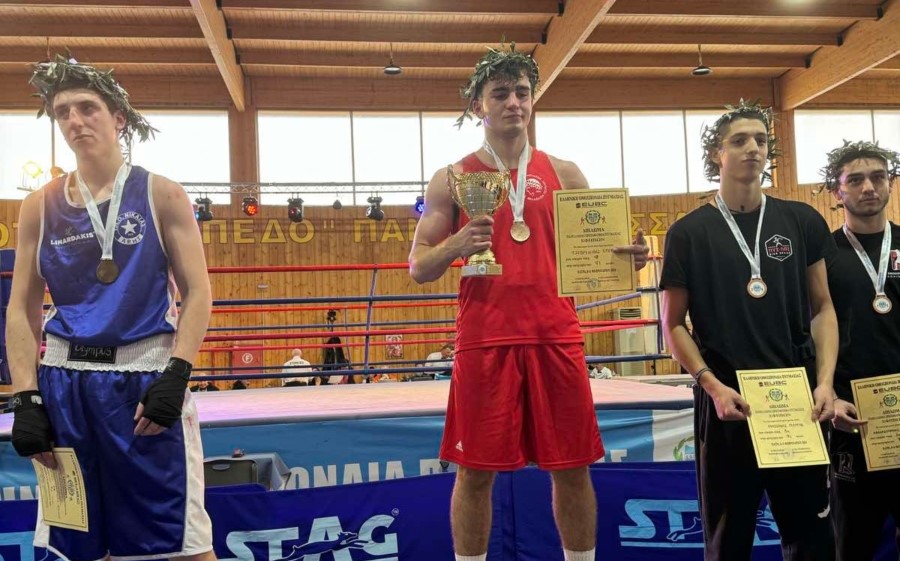 Δήμος Ζηρού:  Συγχαρητήρια στον Λευτέρη Τσεβρενίδη που στέφθηκε πρωταθλητής Εφήβων στην Πυγμαχία