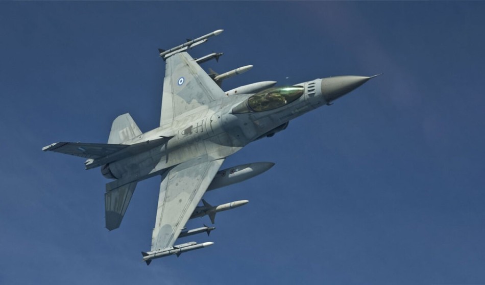 Πτώση μαχητικού F-16 στη νήσο Ψαθούρα – Σώος ο πιλότος