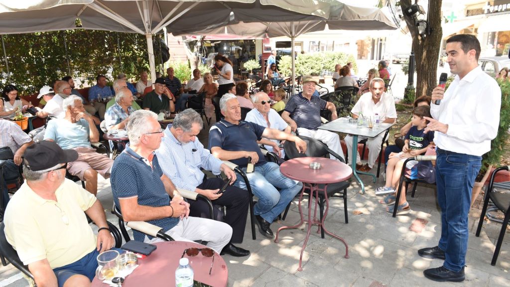 ΠΑΣΟΚ: Σε Άρτα και Πρέβεζα περιόδευσε ο Μιχάλης Κατρίνης