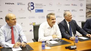 Σε εξέλιξη η επίσκεψη του πρωθυπουργού στην 88η ΔΕΘ