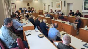 Συνεδρίαση λογοδοσίας με Πάρκο Τεχνολογίας, Ιόνια Οδό, κόμβο Δρίσκου και αεροδρόμιο Ιωαννίνων