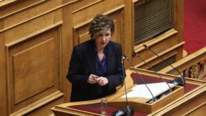 Όλγα Γεροβασίλη: “Οι προοδευτικές δυνάμεις να στηρίξουν πρόταση δυσπιστίας. Δεν μπορούμε να περιμένουμε άλλο”