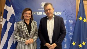 Μ. Κεφάλα: Συνάντηση με Βρούτση για τις αθλητικές υποδομές των Ιωαννίνων