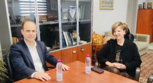 Συνάντηση του Δημάρχου Αρταίων με τη βουλευτή Άρτας του ΣΥΡΙΖΑ, Όλγα Γεροβασίλη