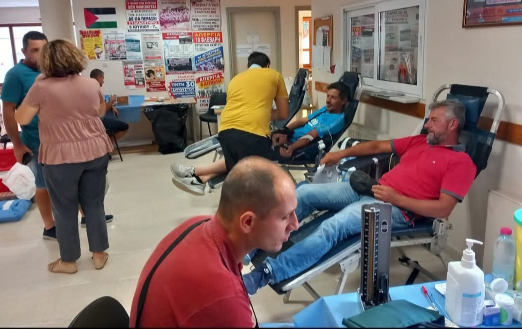 Ιωάννινα: Εθελοντική αιμοδοσία του Εργατικού Κέντρου την 1η Απριλίου