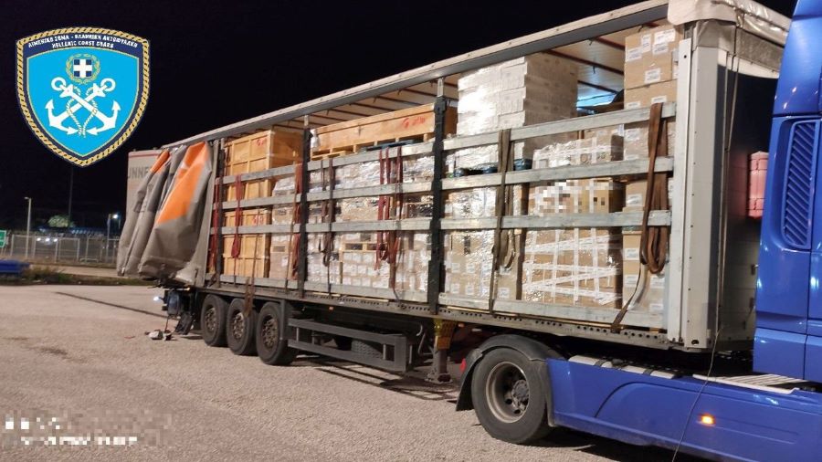 Ηγουμενίτσα: Εντοπίστηκαν και κατασχέθηκαν σε φορτηγό 111 κιλά ακατέργαστης κάνναβης