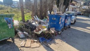 Άλλη μια μίνι χωματερή στην Δόμπολη – Καμία ενέργεια εδώ και ένα μήνα