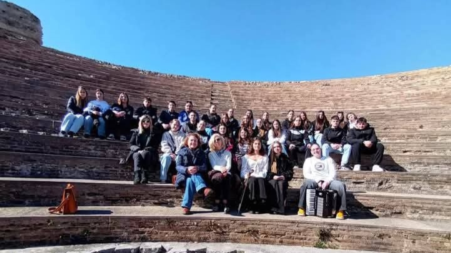 Μαθητική δράση στη Νικόπολη προς τιμήν της αξέχαστης Μελίνας Μερκούρη.