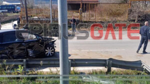 Τροχαίο με υλικές ζημιές στην έξοδο των Ιωαννίνων προς Άρτα – Ουρές οχημάτων στο ρεύμα εξόδου