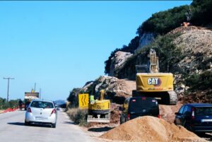 Κυκλοφοριακές ρυθμίσεις στο δρόμο Αμφιλοχία-Λευκάδα