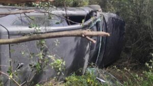 Δυο τραυματίες από εκτροπή οχήματος με κατεύθυνση τη Βόνιτσα