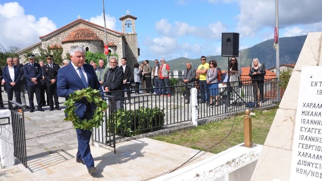 Η Κρυοπηγή τίμησε τους 23 εκτελεσθέντες της Μ. Παρασκευής του 1944