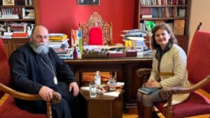 Τον Μητροπολίτη Ιωαννίνων συνάντησε η  Γ. Πρόξενος της Αλβανίας στην Ελλάδα