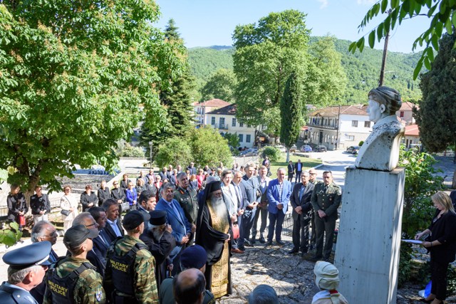 Ο Δήμος Πωγωνίου τίμησε τον αγωνιστή της επανάστασης Χατζημιχάλη Νταλιάνη