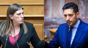 «Ο ψεύτης» και «είστε για όσκαρ» – Επεισόδιο στη Βουλή μεταξύ Κυρανάκη και Κωνσταντοπούλου (βίντεο)