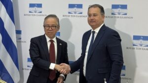 Συνάντηση Γ. Στύλιου – Πρέσβη Ιαπωνίας: Ελληνοϊαπωνικές Σχέσεις σε Νέα Εποχή