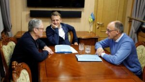 Στο Κίεβο οι ηγέτες Γαλλίας, Γερμανίας, Βρετανίας και Πολωνίας