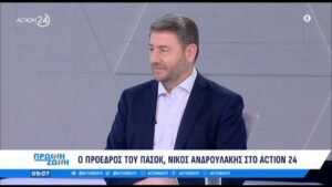 Ν. Ανδρουλάκης για μπάσκετ, ΟΠΕΚΕΠΕ και Τέμπη (βίντεο)