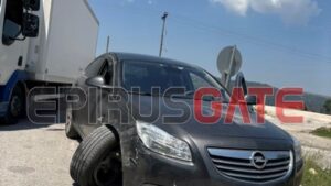 Τροχαίο με υλικές ζημιές στην Πεδινή Ιωαννίνων