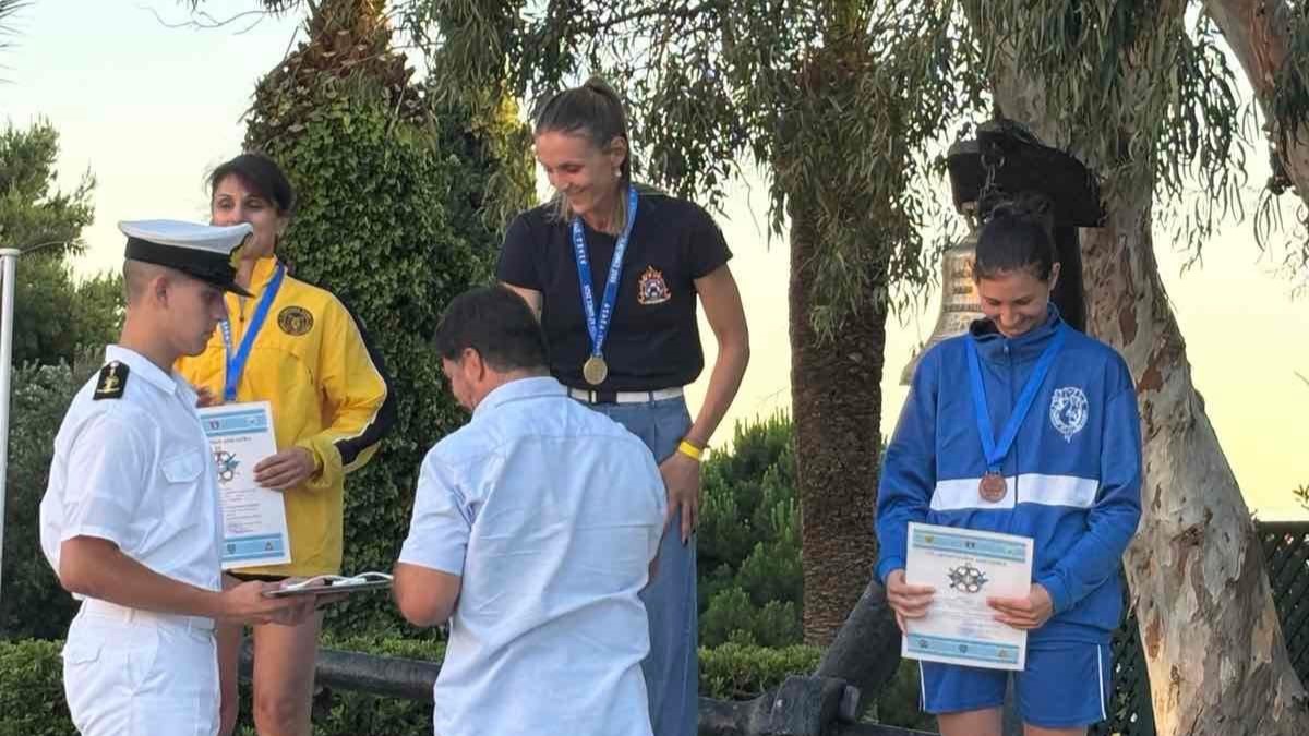 Χρυσή ξανά η Αλεξάνδρα Τσιάβου – Αγωνίστηκε εκπροσωπώντας την Πυροσβεστική