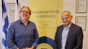 Το Επιμελητήριο Ιωαννίνων υποδέχθηκε τον Πρέσβη της Ινδίας: Γέφυρες συνεργασίας με την Ήπειρο