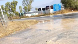 Ιωάννινα: Λίμνη η Βλαχόσταρα από διαρροή νερού (βίντεο)