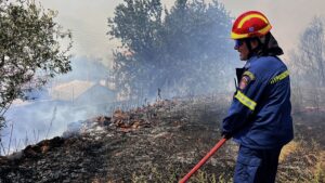 Λιγκιάδες Ιωαννίνων: Στήριξη σε πυροσβέστες και πυρόπληκτους της Φιλιππιάδας