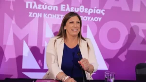 Ζωή Κωνσταντοπούλου: Νέο εκλογικό σύστημα με «διπλή κατοχύρωση» της ψήφου