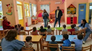 Επίσκεψη δημοσιογράφων στον 13ο Βρεφονηπιακό Σταθμό Κατσικάς