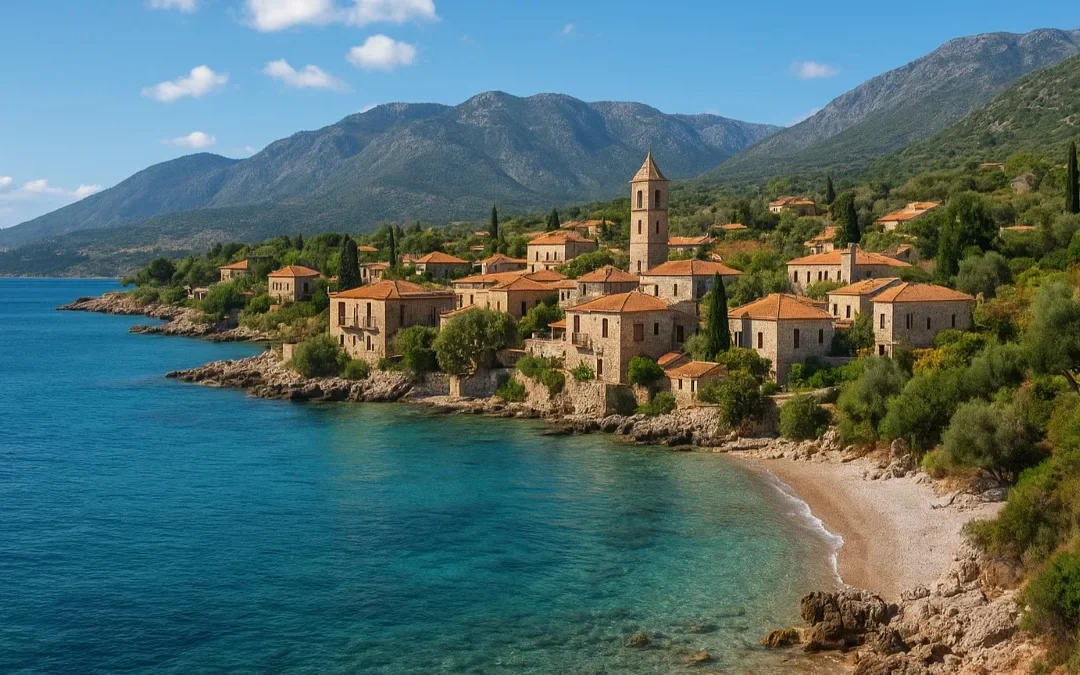 Καρδαμύλη: Το πετρόχτιστο στολίδι της Μάνης με θέα στον Μεσσηνιακό Κόλπο (video)