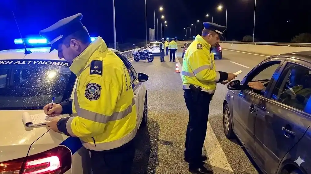 ΕΛΑΣ: Πάνω από 40.000 παραβάσεις του ΚΟΚ βεβαιώθηκαν κατά την εορταστική περίοδο των Χριστουγέννων και της Πρωτοχρονιάς