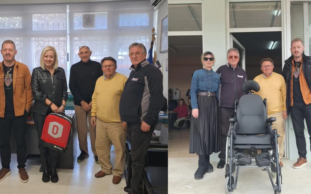 Δήμος Ηγουμενίτσας: Ευχαριστήρια ανακοίνωση για τη δωρεά αναπηρικού αμαξιδίου, ΚΙΤ πρώτων βοηθειών και γραφικής ύλης