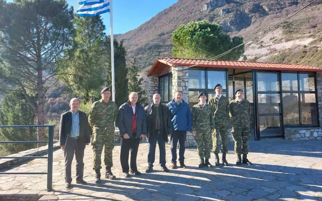 Επίσκεψη του Συνδέσμου Εφέδρων Αξιωματικών Ιωαννίνων στο φυλάκιο Μολυβδοσκέπαστου