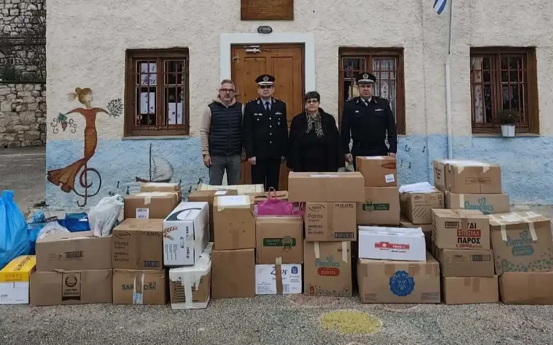 Κοινωνικές δράσεις από τη Γενική Περιφερειακή Αστυνομική Διεύθυνση Ηπείρου και τις υπηρεσίες της