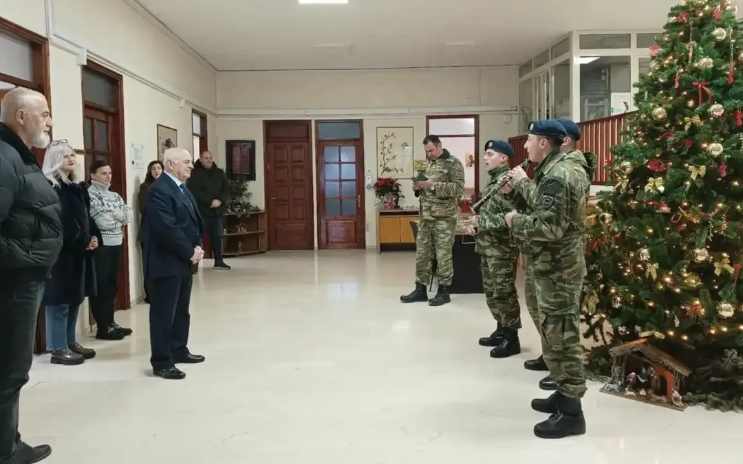 Τα κάλαντα στο Δήμαρχο Κόνιτσας