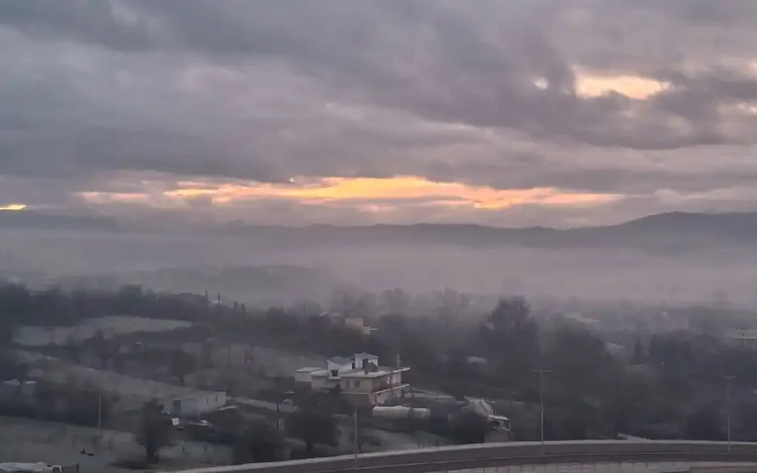 Παγωμένο το λεκανοπέδιο Ιωαννίνων: Στους -3,8°C ο υδράργυρος