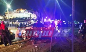 Πάτρα: Τροχαίο δυστύχημα στην Παραλία – Δύο νεκροί νεαρής ηλικίας (βίντεο)