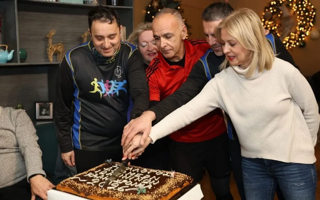 Ιωάννινα: Πρωτοχρονιάτικη προπόνηση και κοπή πίτας από τον Σύλλογο Δρομέων