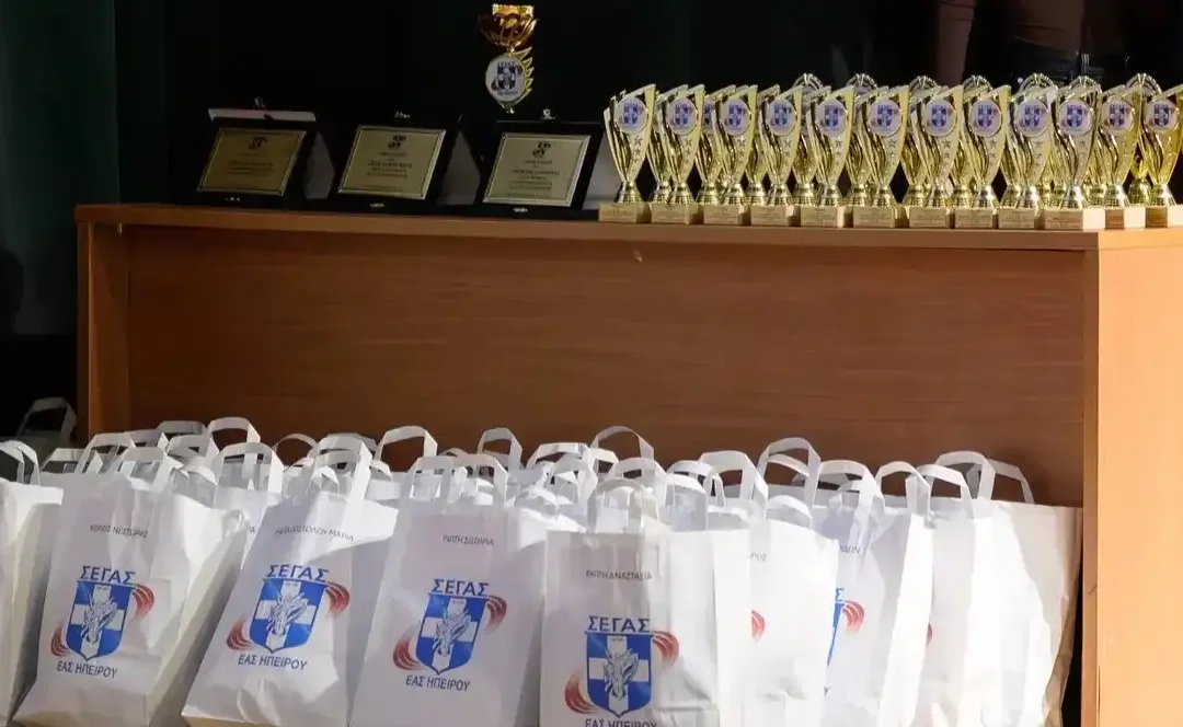 Βράβευση των διακριθέντων αθλητών της ΕΑΣ ΣΕΓΑΣ Ηπείρου – Σταθερό το αίτημα για βελτίωση των υποδομών