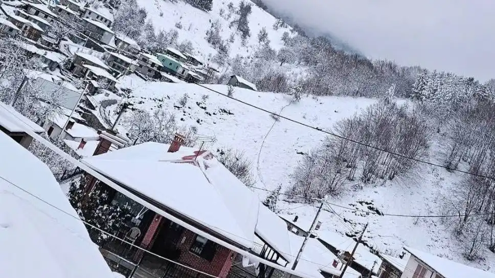 Παγωμένο πρωινό στη Μηλιά Μετσόβου: Στους -8°C ξύπνησε το χωριό