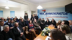 Στην Κέρκυρα ο γραμματέας της ΝΔ Κ. Σκρέκας