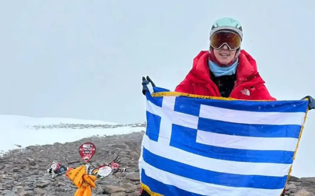 Η Κική Τσακαλδήμη τα κατάφερε: κατέκτησε την κορυφή του Ακονκάγκουα – Το θερμό ευχαριστώ στον Γρηγόρη Δημητριάδη